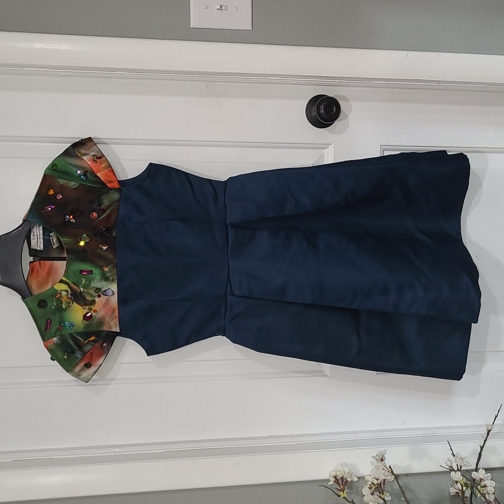 Erdem gemstone dress